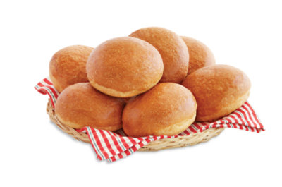 Bakery Buns Hamburger Plain - 8 Count - Image 1