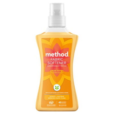 Method Fabric Softener Ginger Mango - 53.5 Fl. Oz.