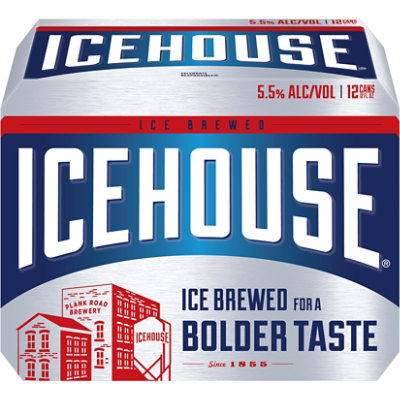 Icehouse American Style Ice Lager Beer 5.5% ABV Cans - 12-12 Fl. Oz. - Image 3