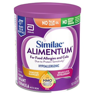 Similac Infant Formula Powder Alimentum Hypoallergenic and Colic With Iron - 12.1 Oz - Image 1
