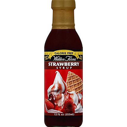 Walden Farms Syrup Calorie Free Strawberry - 12 Fl. Oz. - Image 2