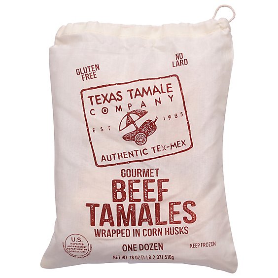 Tex Tamale Beef - 12 Count