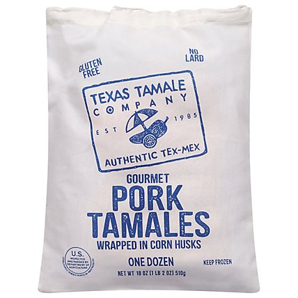 Texas Tamale Company Pork Tamales - 18 Oz - Image 2