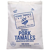 Texas Tamale Company Pork Tamales - 18 Oz - Image 1