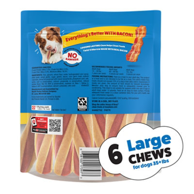Busy Dog Treats Twistd With Beggin Bacon 6 Count - 22.2 Oz - Image 2