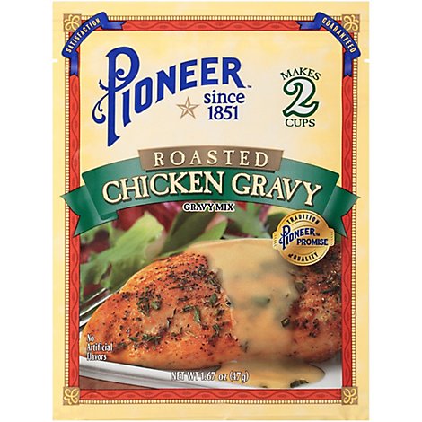 Pioneer Brand Gravy Mix Roasted Chicken Gravy - 1.41 Oz