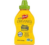 French's True Organics Classic Yellow Mustard - 12 Oz