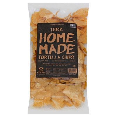 Sabor Mexicano Corn Chips Home Made Thick Bag - 12 Oz