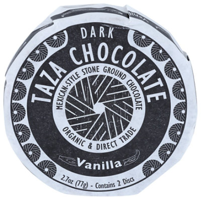 Taza Chocolate Disc Vanilla - 2.7 Oz