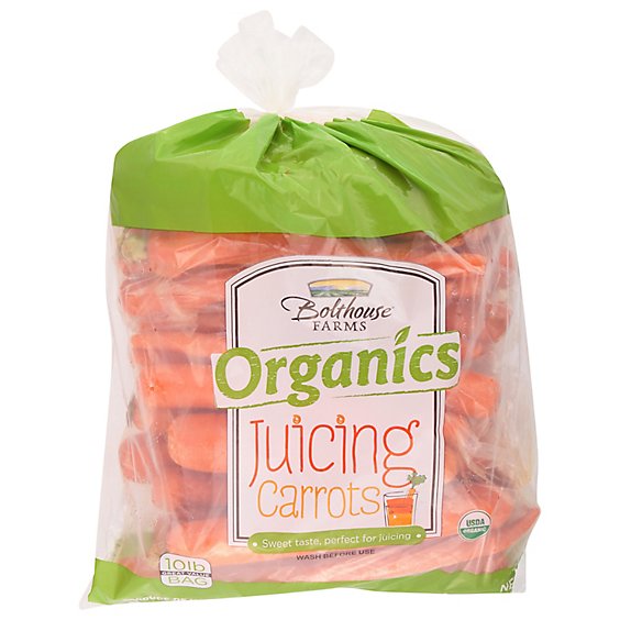Bolthouse Farms Carrots Juicing Bag Organic - 10 Lb