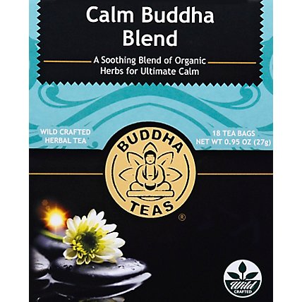 Buddha Teas Herbal Tea Organic Buddha Blend  - 18 Count - Image 2