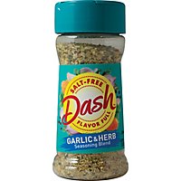 Dash Seasoning Blend Salt Free Garlic & Herb - 2.5 Oz - Image 2