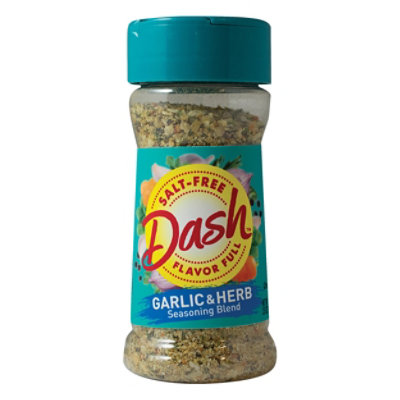 Dash Seasoning Blend Salt Free Garlic & Herb - 2.5 Oz - Image 1