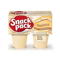 Snack Pack Pudding Tapioca - 4-3.5 Oz - Image 2