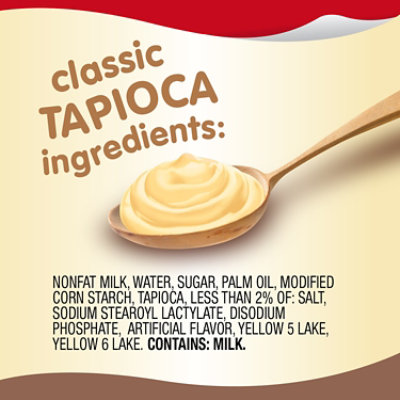 Snack Pack Tapioca Pudding - 4-3.5 Oz - Image 3