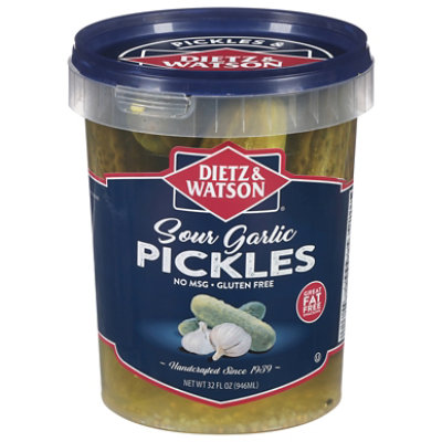 Dietz & Watson Pickles Sour Garlic - 32 Oz - Image 3