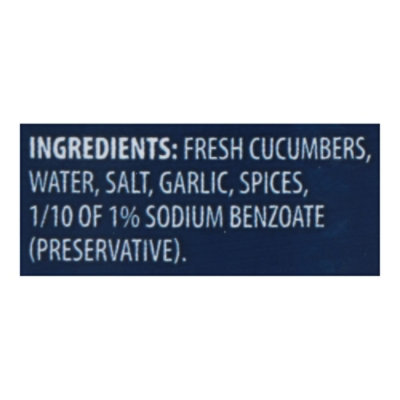 Dietz & Watson Pickles Half Sour - 32 Oz - Image 4