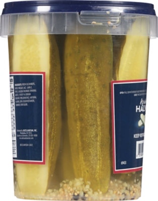 Dietz & Watson Kosher Pickle Halves Fat Free - 32 Oz - Image 6