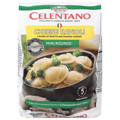 Celentano Mini Round Cheese Ravioli - 24 Oz - Image 1