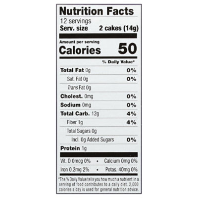 Lundberg Family Farms Regenerative Organic Certified Brown Rice Salt Free Thin Stackers - 6 Oz - Image 3