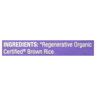 Lundberg Family Farms Regenerative Organic Certified Brown Rice Salt Free Thin Stackers - 6 Oz - Image 4