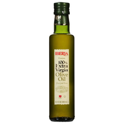 Iberia Olive Oil Extra Virgin Bottle - 8.5 Fl. Oz. - Image 3