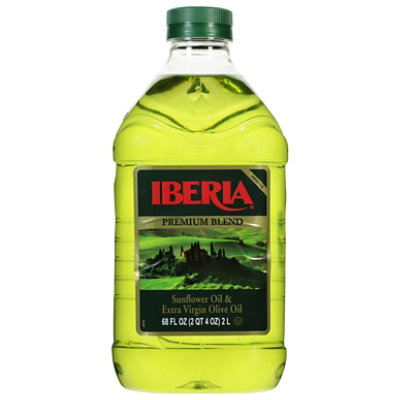 Iberia Olive Oil Extra Virgin Premium Blend Bottle - 68 Fl. Oz. - Image 3