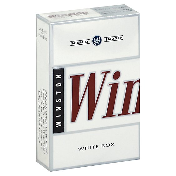 Winston Cigarettes White Box - Pack