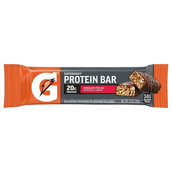 Gatorade Protein Bar Whey Chocolate Pretzel - 2.8 Oz
