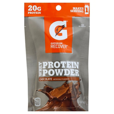 Gatorade Protein Powder Chocolate Singles - 2.5 Oz