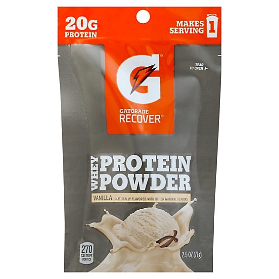 Gatorade Protein Powder Vanilla Singles - 2.5 Oz