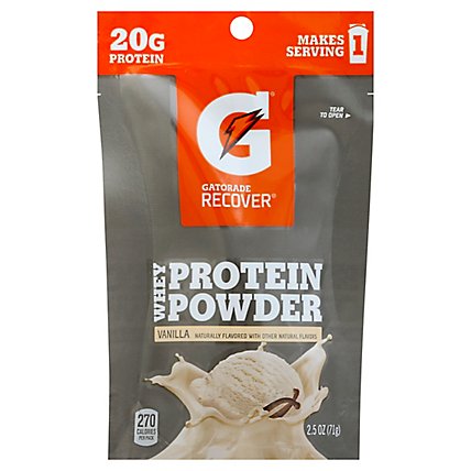 Gatorade Protein Powder Vanilla Singles - 2.5 Oz - Image 1