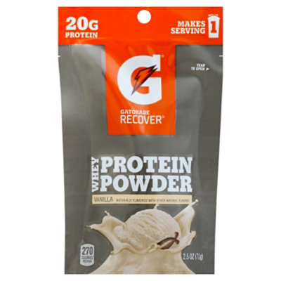 Gatorade Protein Powder Vanilla Singles - 2.5 Oz