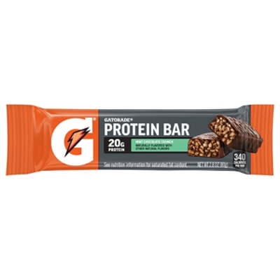 Gatorade Protein Bar Whey Protein Mint Chocolate Crunch - 2.8 Oz