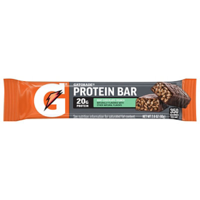 gatorade whey protein bars mint chocolate crunch