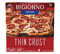 DiGiorno Original Thin Crust Pizza Pepperoni Frozen Pizza - 22.1 Oz