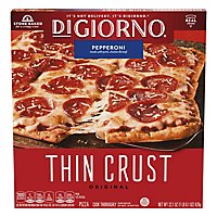 DiGiorno Original Thin Crust Pepperoni Frozen Pizza - 23 Oz - Image 1