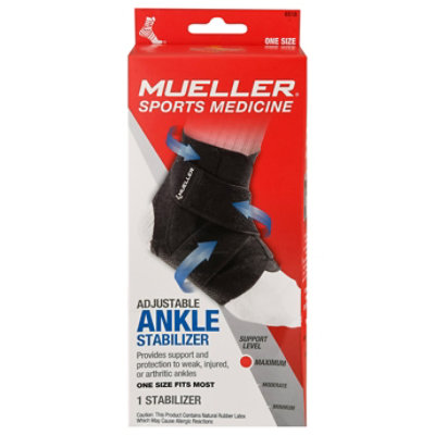 Mueller Ankle Stabilizer Adjustable Maximum Support Level - Each