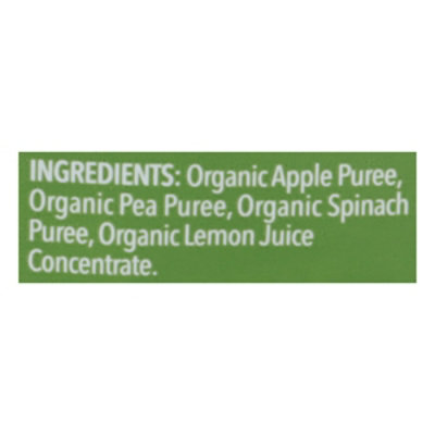 Peter Rabbit Organics Snack Vegetable Fruit Pea Spinach & Apple - 4.4 Oz - Image 5