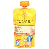 Peter Rabbit Organics Snack Fruit Pure Mango Banana & Orange - 4 Oz - Image 3