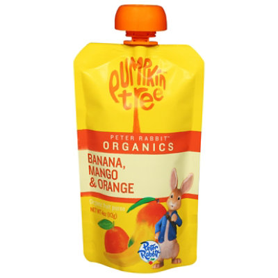 Peter Rabbit Organics Snack Fruit Pure Mango Banana & Orange - 4 Oz - Image 3