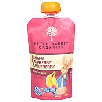 Peter Rabbit Organics Snack Fruit Pure Raspberry Banana & Blueberry - 4 Oz - Image 3