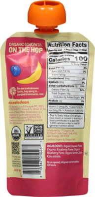 Peter Rabbit Organics Snack Fruit Pure Raspberry Banana & Blueberry - 4 Oz - Image 6