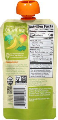 Peter Rabbit Organics Snack Vegetable Fruit Pure Kale Broccoli & Mango - 4.4 Oz - Image 6