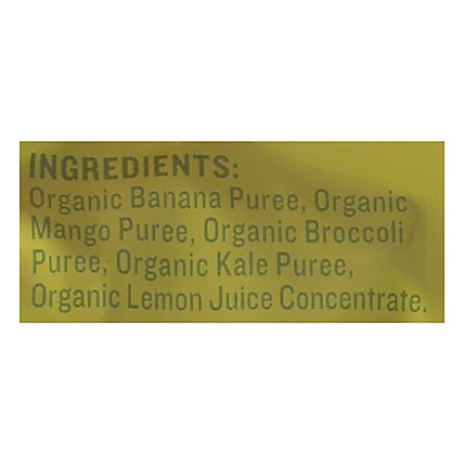 Peter Rabbit Organics Snack Vegetable Fruit Pure Kale Broccoli & Mango - 4.4 Oz - Image 5