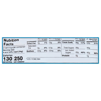 Juicy Drop Taffy Candy & Sour Gel - 2.36 Oz - Image 4