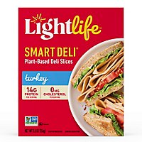 Lightlife Smart Deli Veggie Turkey Slices Meatless - 5.5 Oz - Image 2