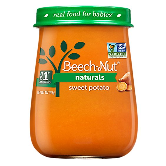 Beech-Nut Naturals Stage 1 Sweet Potato Baby Food - 4 Oz