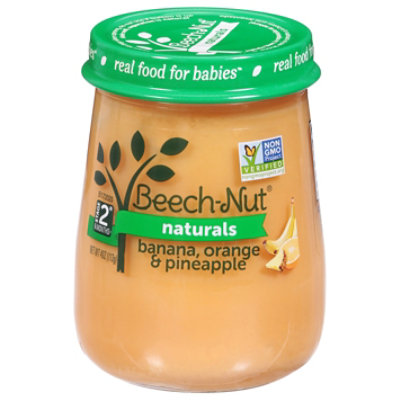 Beech-Nut Naturals Stage 2 Banana Orange & Pineapple Baby Food - 4 Oz - Image 2