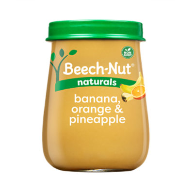 Beech-Nut Naturals Stage 2 Banana Orange & Pineapple Baby Food - 4 Oz